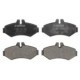 Set placute frana spate BOSCH pentru MERCEDES G W461 W463 SPRINTER 2-T B901 B902 3-T B903 2.1D-5.5 09.94 dimensiuni 61.3x125.9x17.6 mm