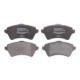 Set placute frana fata BOSCH pentru LAND ROVER FREELANDER I 1.8/2.0D/2.5 02.98-10.06, inaltime 62.2 mm, latime 131.9 mm, grosime 17.5 mm