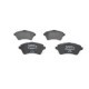 Set placute frana fata BOSCH pentru LAND ROVER FREELANDER I 1.8/2.0D/2.5 02.98-10.06, inaltime 62.2 mm, latime 131.9 mm, grosime 17.5 mm