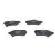 Set placute frana fata BOSCH pentru LAND ROVER FREELANDER I 1.8/2.0D/2.5 02.98-10.06, inaltime 62.2 mm, latime 131.9 mm, grosime 17.5 mm