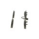 Set placute frana fata BOSCH pentru AUDI A3, TT; SEAT IBIZA III, LEON, TOLEDO II; SKODA OCTAVIA I; VW BORA, GOLF III, IV, NEW BEETLE 1.4-3.2