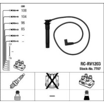 Set cablaj aprinder NGK