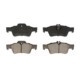 Set placute frana spate LPR pentru MERCEDES CLS (C218, C219), E T-MODEL (S211, S212), E (W211, W212), S (C215, C216, W220, W221) 57.4x140.1x16.8 mm