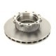 Disc frana fata Dreapta/Stanga 438mmx45mm pentru VOLVO B10 01.78, ventilat intern, 10 gauri, M16x1,5, 127mm inaltime