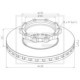 Disc frana fata Dreapta/Stanga 438mmx45mm pentru VOLVO B10 01.78, ventilat intern, 10 gauri, M16x1,5, 127mm inaltime