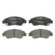 Set placute frana fata BOSCH pentru HONDA CIVIC V, CIVIC VI, JAZZ II, LOGO 1.2-1.6, inaltime 54.5 mm, latime 131.6 mm, grosime 15.0 mm