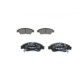 Set placute frana fata BOSCH pentru HONDA CIVIC V, CIVIC VI, JAZZ II, LOGO 1.2-1.6, inaltime 54.5 mm, latime 131.6 mm, grosime 15.0 mm