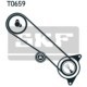 Set curea de distributie SKF pentru TOYOTA 4 RUNNER III, GRANVIA, LAND CRUISER, LAND CRUISER 90, LAND CRUISER PRADO 3.0D 25.4 mm, 102 dinti