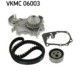 Set pompa apa + curea dintata SKF DACIA LOGAN, LOGAN EXPRESS, LOGAN MCV, SANDERO, RENAULT CLIO II, KANGOO, KANGOO II 1.4-1.6LPG