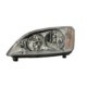 Far DEPO Lampa frontala Stanga H1/H7 electric fara motoras cromat galben pentru FORD FOCUS C-MAX