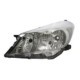 Far TYC Lampa frontala Stanga H4 electric fara motoras cromat pentru TOYOTA YARIS YARIS/HATCHBACK