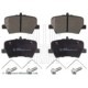 Set placute frana spate BLUE PRINT VOLVO XC40 1.5-Electric 10.17, inaltime 49.0 mm, latime 99.0 mm, grosime 17.1 mm