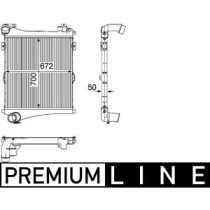 Intercooler, compresor MAHLE