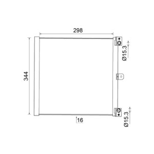 Condensator, climatizare MAHLE