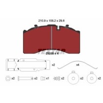 Set placute frana,frana disc TEXTAR