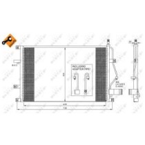 Condensator, climatizare NRF