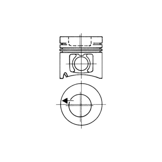 Piston KOLBENSCHMIDT