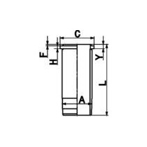 Camasa cilindru KOLBENSCHMIDT