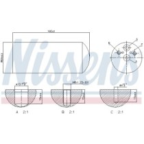 Uscator,aer conditionat NISSENS