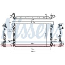 Radiator, racire motor NISSENS