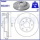 Disc frana DELPHI set discuri (2 buc.) fata dreapta/stanga pentru HONDA ACCORD I, CIVIC I-VI, CRX I, INSIGHT, INTEGRA, ROVER 200 I