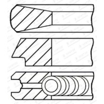 Set segmenti piston GOETZE