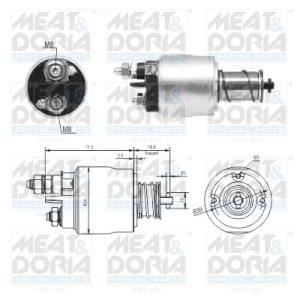 Solenoid, electromotor MEAT & DORIA