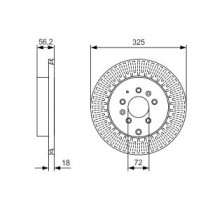 Disc frana BOSCH