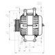 Alternator HC-CARGO 14V 200A pentru MERCEDES C (A205, C205, S205, W205), CLS (C218, X218), E (A207, C207, S212, W212), GLC (C253) 1.7D-2.2D