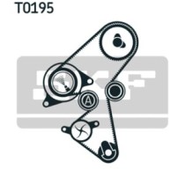 Set pompa apa + curea dintata SKF