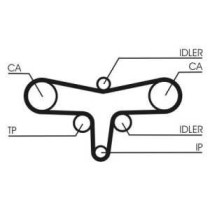 Set curea de distributie CONTITECH