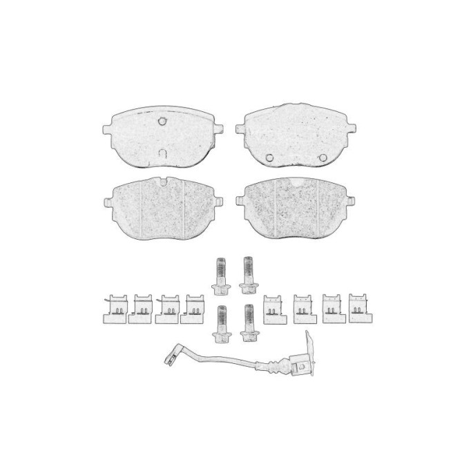 Set placute frana,frana disc OE VW