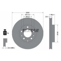 Disc frana TEXTAR