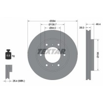 Disc frana TEXTAR