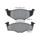 Set placute frana fata TEXTAR pentru SEAT CORDOBA, CORDOBA VARIO, IBIZA II, TOLEDO I, VW GOLF III, POLO, VENTO 1.0-2.0