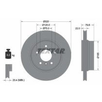 Disc frana TEXTAR