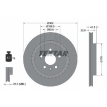 Disc frana TEXTAR