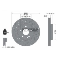 Disc frana TEXTAR