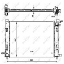 Radiator, racire motor NRF