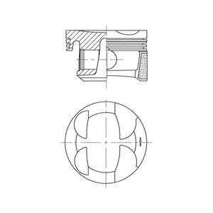 Piston KOLBENSCHMIDT