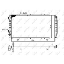 Radiator, racire motor NRF