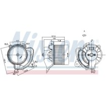 Ventilator, habitaclu NISSENS