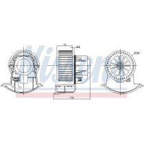 Ventilator, habitaclu NISSENS