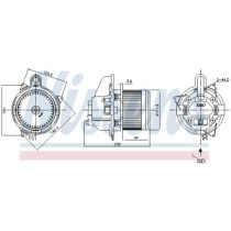 Ventilator, habitaclu NISSENS