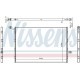 Intercooler, compresor NISSENS