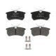 Set placute frana Spate DELPHI pentru FORD FIESTA V, FIESTA VI, FOCUS I, FOCUS I/KOMBI, PUMA, FOCUS ZX3, FOCUS ZX5 1.25-2.0 08.98-04.17