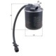 Filtru combustibil KNECHT pentru MERCEDES C T-MODEL (S204), C (W204), E (A207), E (C207), GLK (X204), MARCO POLO CAMPER (W447), SPRINTER 3,5-T (B906), SPRINTER 3,5-T (B907)