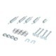 Set accesorii sabot de frana QUICK BRAKE AKEBONO pentru NISSAN PATROL GR IV, TOYOTA LAND CRUISER 80 2.8D-4.2D 03.69-02.98