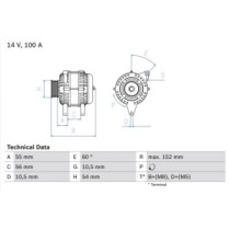 Alternator BOSCH