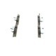 Set placute frana fata BOSCH cu instructiuni de montare, lacat, tampon de amortizare pentru BMW 1 E82, 3 E90 E91 E92 E93 E60 E61